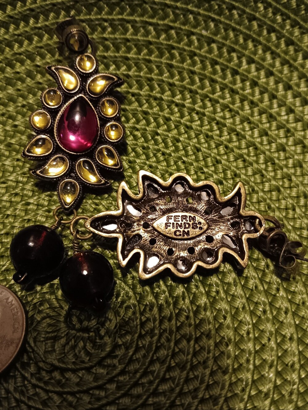 NIB Lightweight Statement Dangle Earrings | Fern Finds brand by Fern Mallis, QVC - Picture 2 of 3